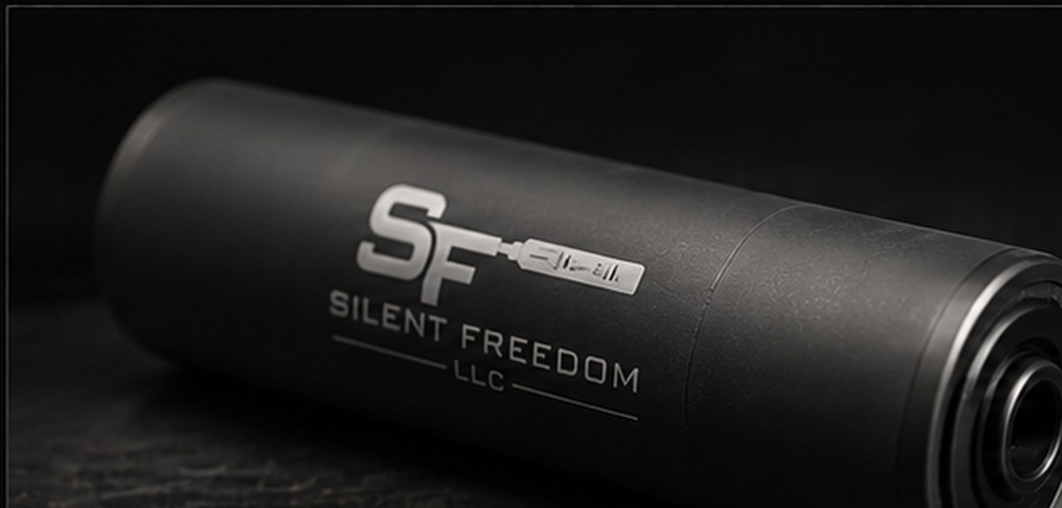 Silent Freedom branded suppressor concept
